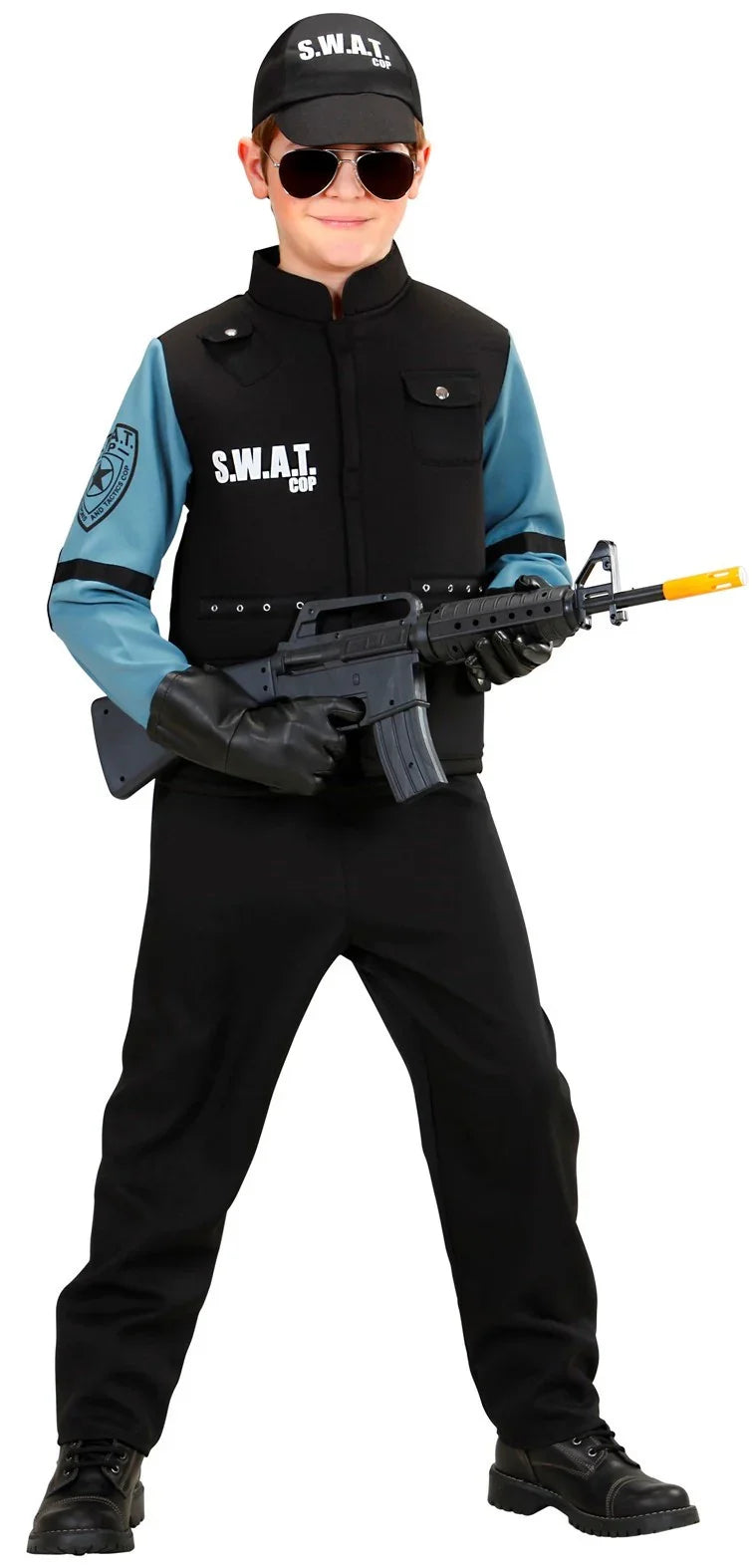 Disfraz de Policía Fuerzas Especiales para Niño Policía Widmann